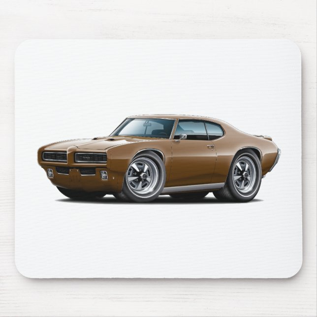1968-69 GTO Brown Auto Mousepad (Vorne)