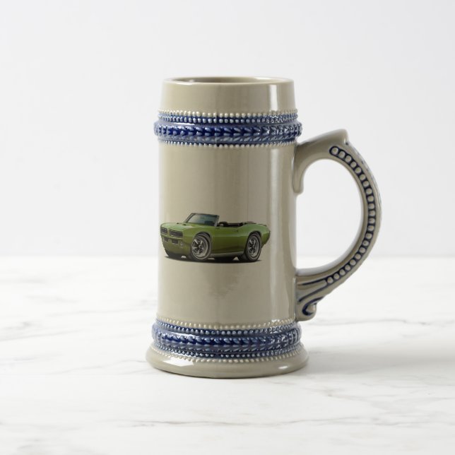 1968-69 GTO grünes Kabriolett Bierglas (Rechts)