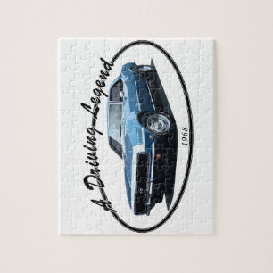 1968 CAMARO SS SCHWARZES PUZZLE
