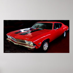 1968 CHEVELLE 427 PLAKAT