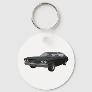 1968 Chevelle SS: Black Finish Schlüsselanhänger