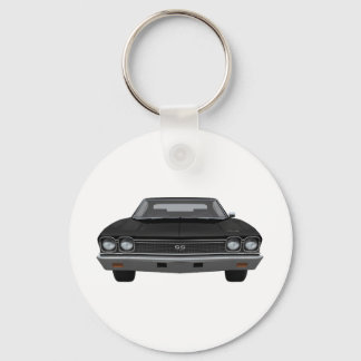 1968 Chevelle SS: Black Finish Schlüsselanhänger