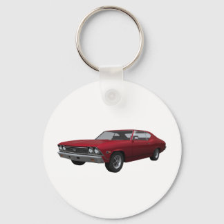 1968 Chevelle SS: Candy Apple Finish Schlüsselanhänger