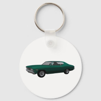 1968 Chevelle SS: Green Finish Schlüsselanhänger
