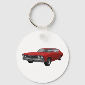 1968 Chevelle SS: Red Finish Schlüsselanhänger