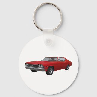 1968 Chevelle SS: Red Finish Schlüsselanhänger