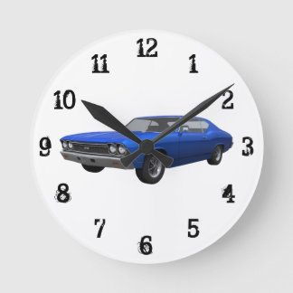 1968 Chevelle SS:Wall-Uhr Runde Wanduhr