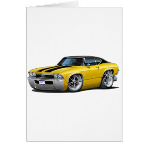1968 Chevelle Yellow-Black Stripes