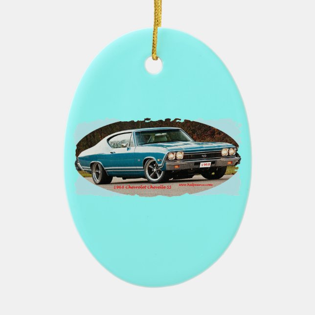 1968_Chevrolet_Chevelle_SS Keramikornament (Vorne)