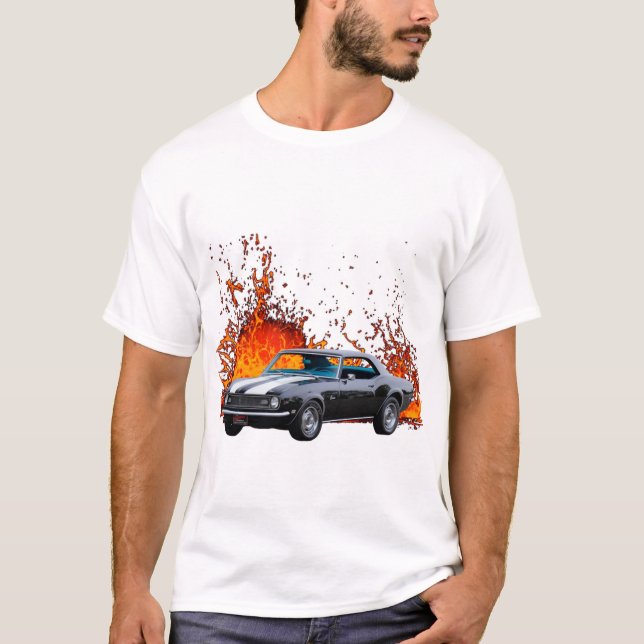 1968 Chevy Camaro Z28 T-Shirt (Vorderseite)