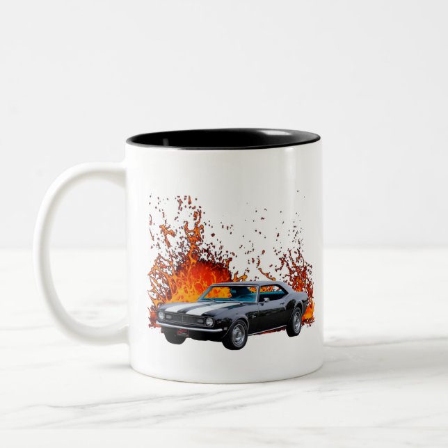 1968 Chevy Camaro Z28 Zweifarbige Tasse (Links)
