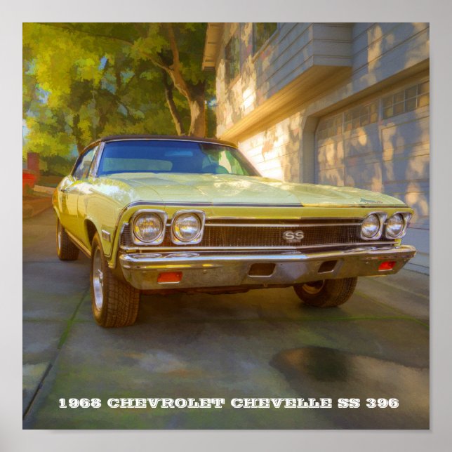 1968 CHEVY CHEVELLE SS 396 POSTER (Vorne)