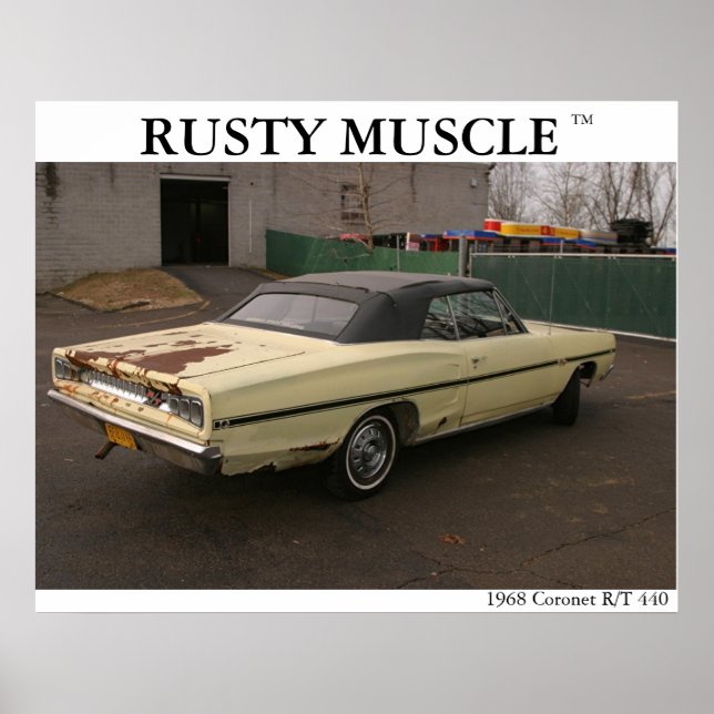 1968 Coronet R/T Poster (Vorne)