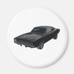 1968 Dodge Charger R/T Mopar Magnet