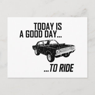 1968 Dodge Hurst Hemi Dart Postkarte