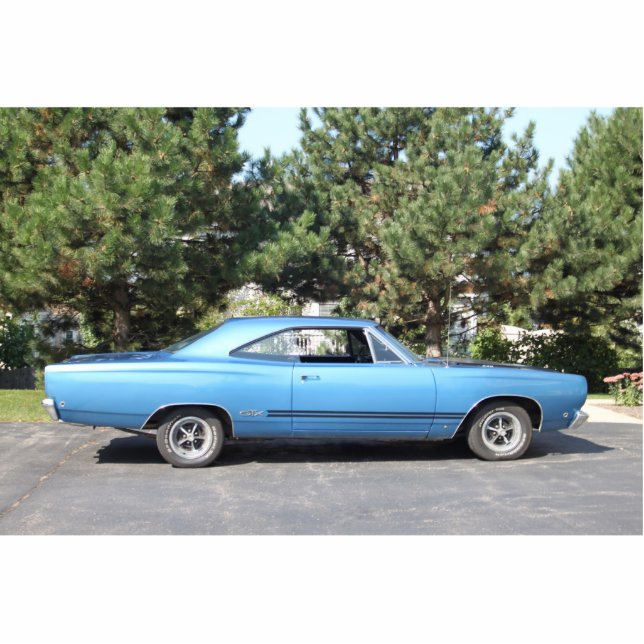 1968 GTX Muskel-Auto-Verzierung Fotoskulptur Ornament (Vorne)