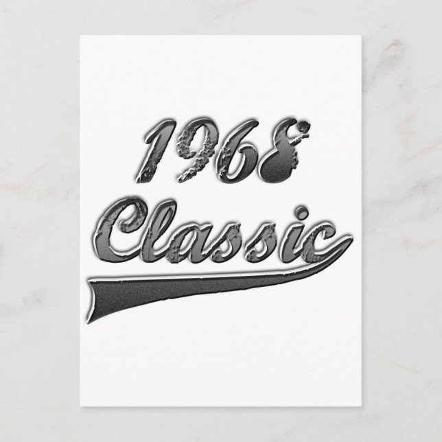 1968 Klassiker Postkarte (Vorderseite)