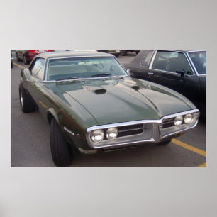 1968 Pontiac Firebird Hardtop Poster