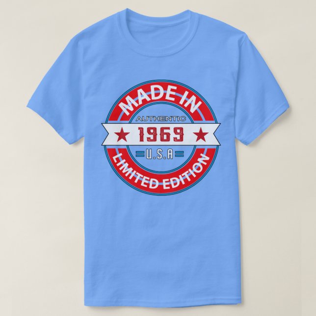 1969 54 Jahr T-Shirt (Design vorne)