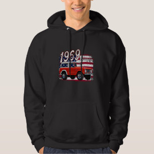 1969 69 Bronco SUV Car Hoodie