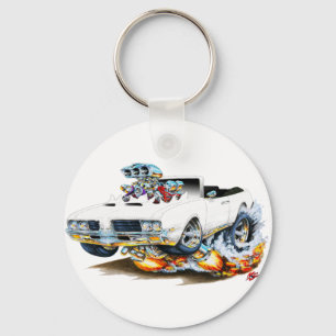 1969 Alds Cutlass Weißbuchse Schlüsselanhänger