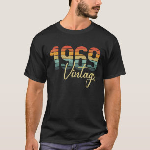 1969 Alle Originalteile B Tag Vintag Retro Sonnenu T-Shirt