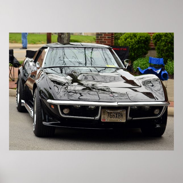 1969 C3 Corvette 427 Poster (Vorne)