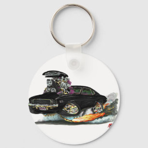 1969 Camaro RS SS Black Car Schlüsselanhänger