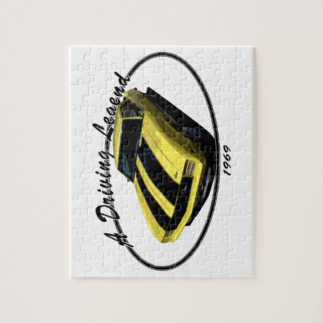 1969 CAMARO Z28 GELB PUZZLE (Vertikal)