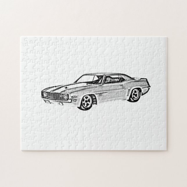 1969 Camaro Z28 Puzzle (Horizontal)