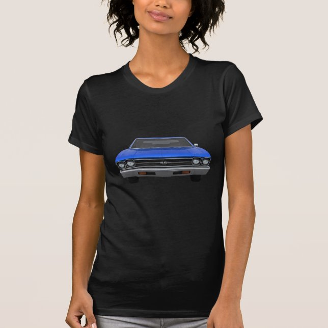 1969 Chevelle SS: Blue Finish T-Shirt (Vorderseite)