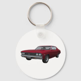 1969 Chevelle SS: Candy Apple Finish Schlüsselanhänger
