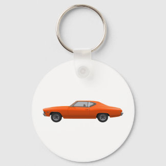 1969 Chevelle SS: Orange Finish Schlüsselanhänger