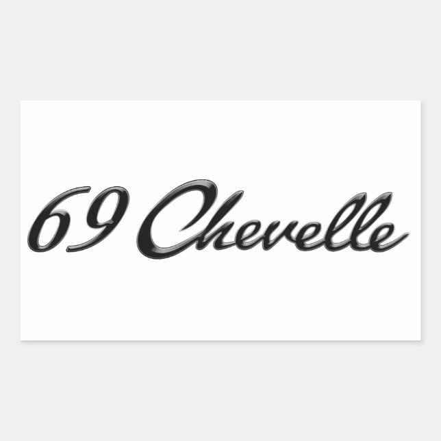 1969 Chevelle Sticker (Vorderseite)