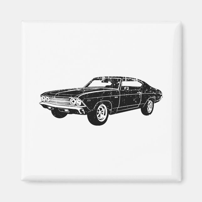 1969 Chevrolet Chevelle 396 SS Magnet (Vorne)