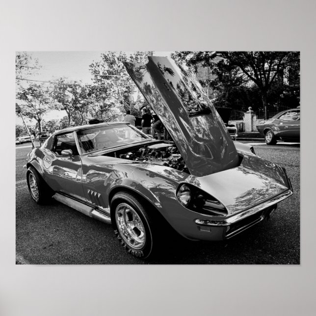 1969 Chevrolet Corvette w/Motion Performance Eng Poster (Vorne)