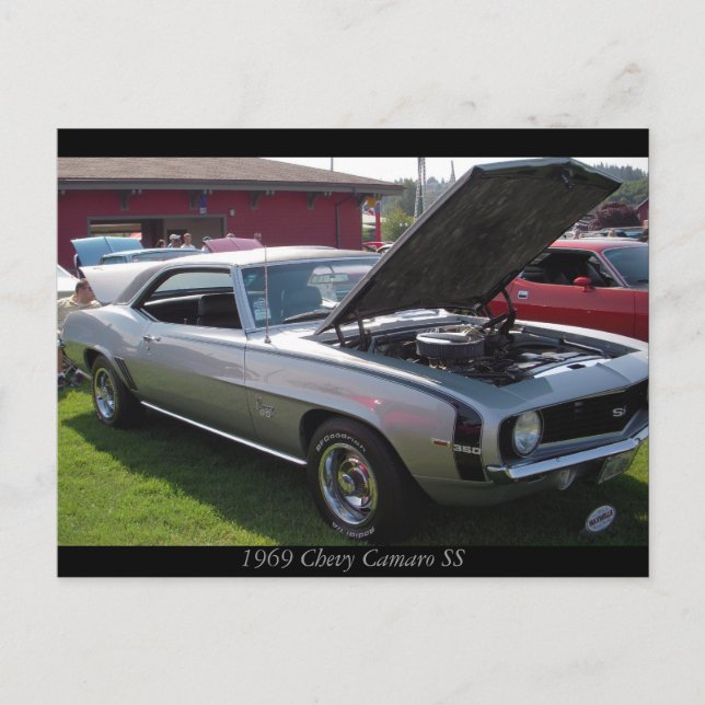 1969 Chevy Camaro SS Postkarte (Vorderseite)