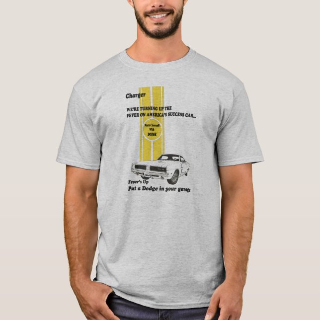 1969 Dodge Charger II T-Shirt (Vorderseite)