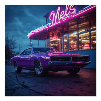 1969 Dodge Charger Poster