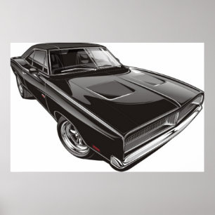 1969 Dodge-Ladeprogramm Poster