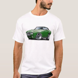 1969 Firebird Dunkelheit - Grün - schwarzes T-Shirt