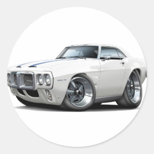 1969 Firebird Trans Am Runder Aufkleber
