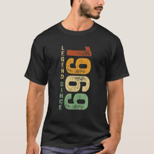 1969 Geburtsdatum seit 1969 Geschenke Geboren 1969 T-Shirt