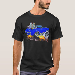 1969 GTO blaues Kabriolett T-Shirt