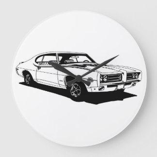 1969 GTO - Richter Große Wanduhr