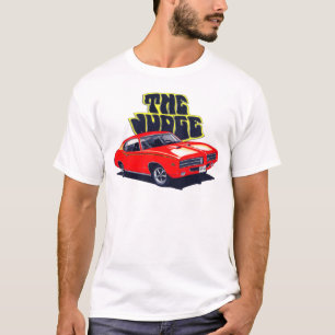 1969 GTO Richter-Rot-Auto T-Shirt