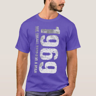 1969 Jahr Mond Landing Moon Vintag T-Shirt