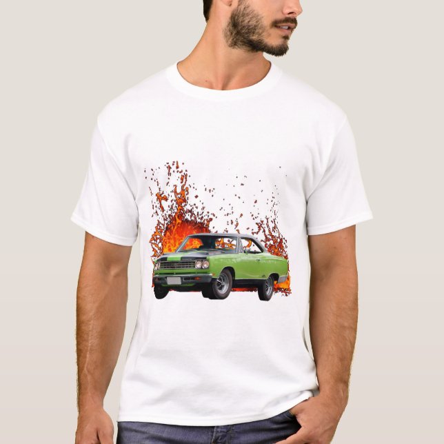 1969 Plymouth GTX T-Shirt (Vorderseite)