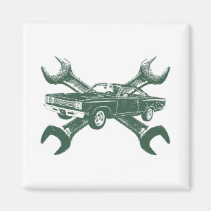 1969 Plymouth Road Runner Magnet