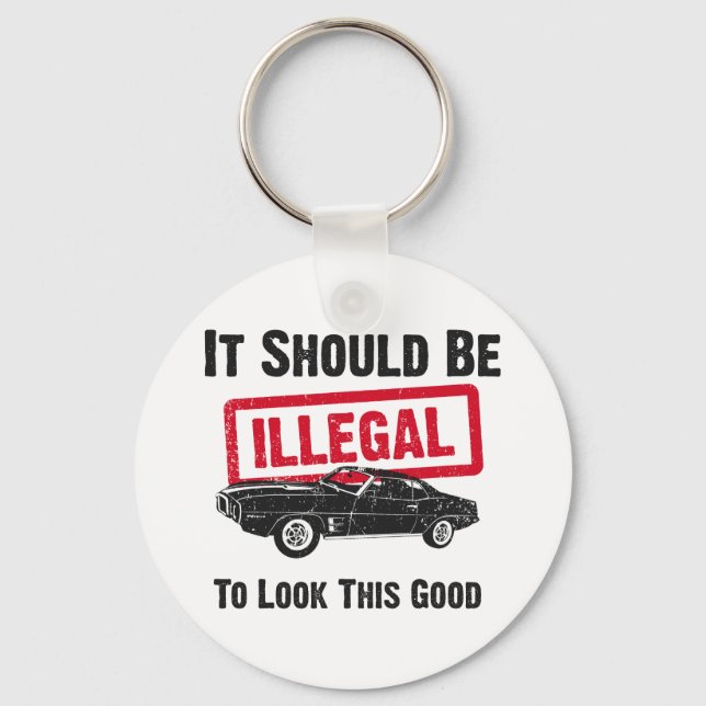 1969 Pontiac Firebird Schlüsselanhänger (Vorderseite)